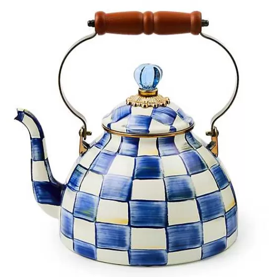 Royal Check 3 Quart Tea Kettle-MacKenzie-Childs Discount