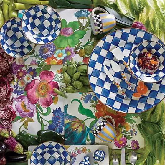 Royal Check Breakfast Bowl-MacKenzie-Childs New