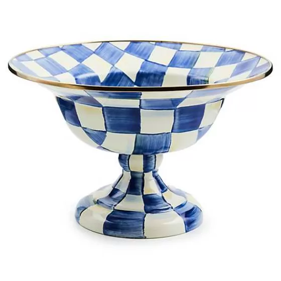 Royal Check Large Compote-MacKenzie-Childs Fashion