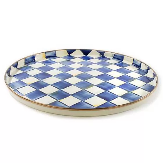 Royal Check Round Tray-MacKenzie-Childs Best