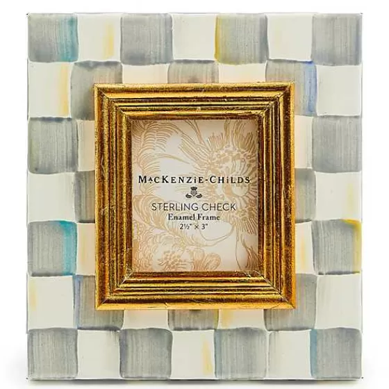 Sterling Check 2.5 x 3 Frame-MacKenzie-Childs Clearance