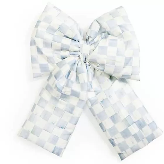 Sterling Check Large Bow-MacKenzie-Childs Cheap