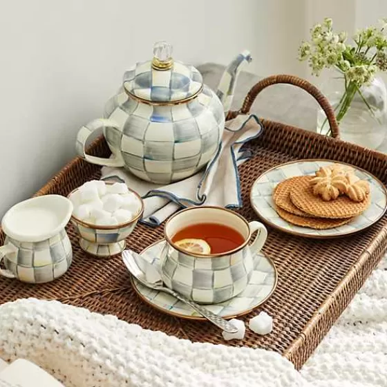 Sterling Check Little Creamer-MacKenzie-Childs Hot