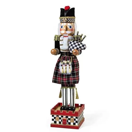 Tartastic Bagpiper Nutcracker-MacKenzie-Childs Best Sale