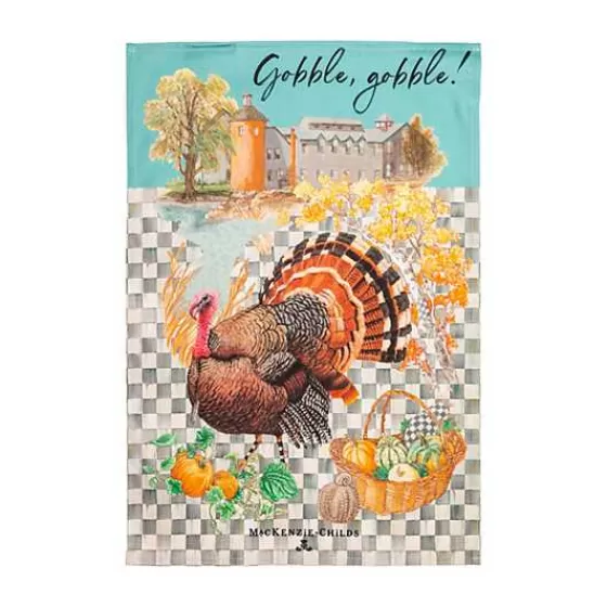 Turkey Dish Towel-MacKenzie-Childs Discount