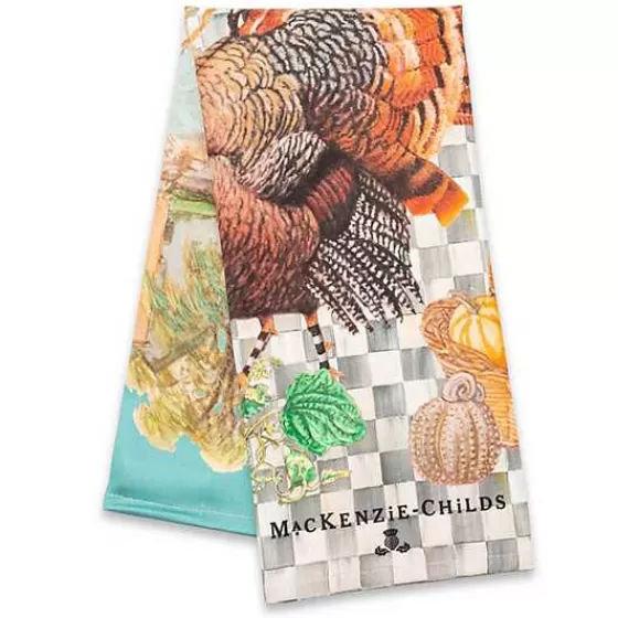 Turkey Dish Towel-MacKenzie-Childs Discount