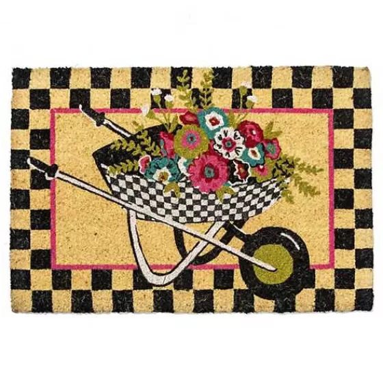 Wheelbarrow Entrance Mat-MacKenzie-Childs Clearance