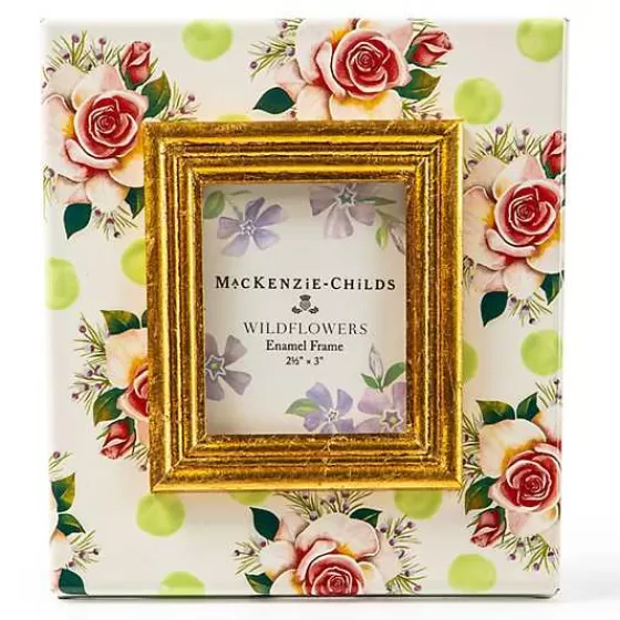 Wildflowers Green 2.5 x 3 Frame-MacKenzie-Childs Fashion